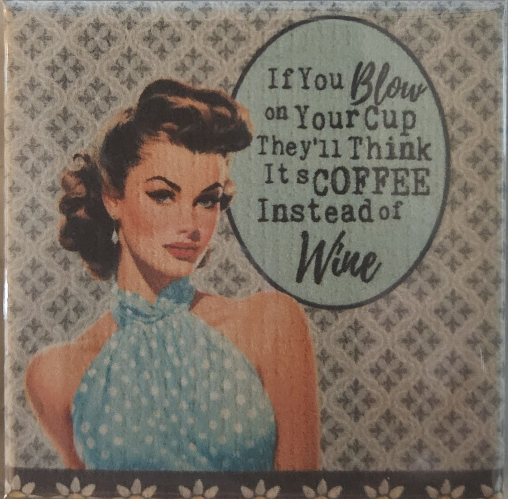 New!  Vintage inspired magnets