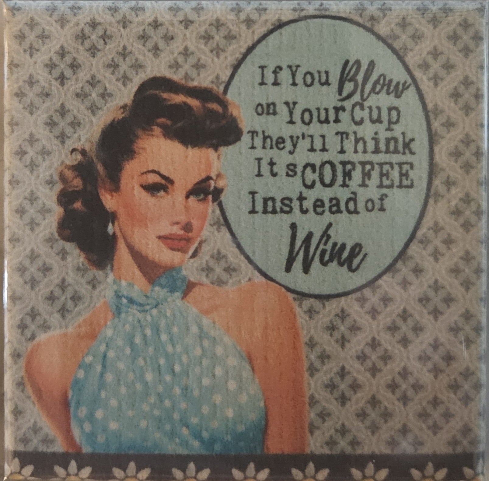 New!  Vintage inspired magnets
