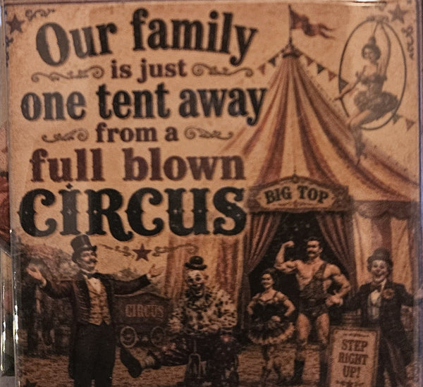New Vintage Magnets - Circus