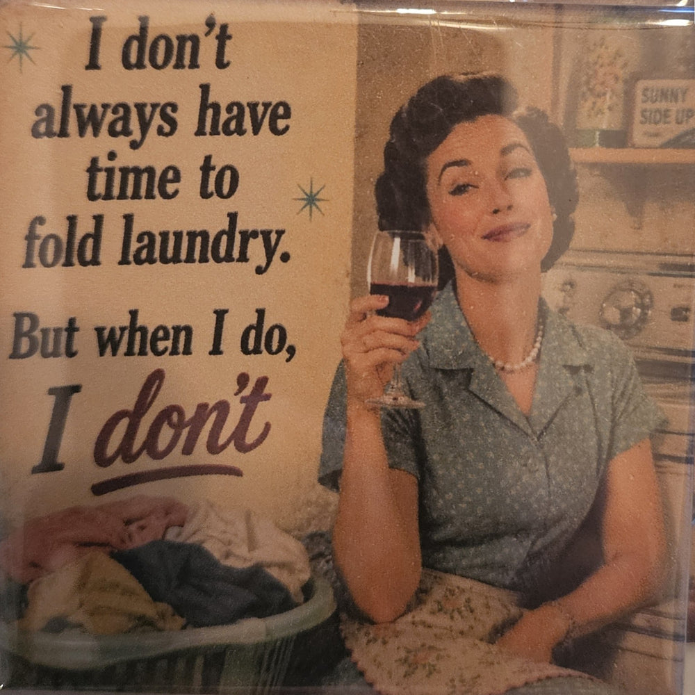 New Vintage Magnet - Laundry